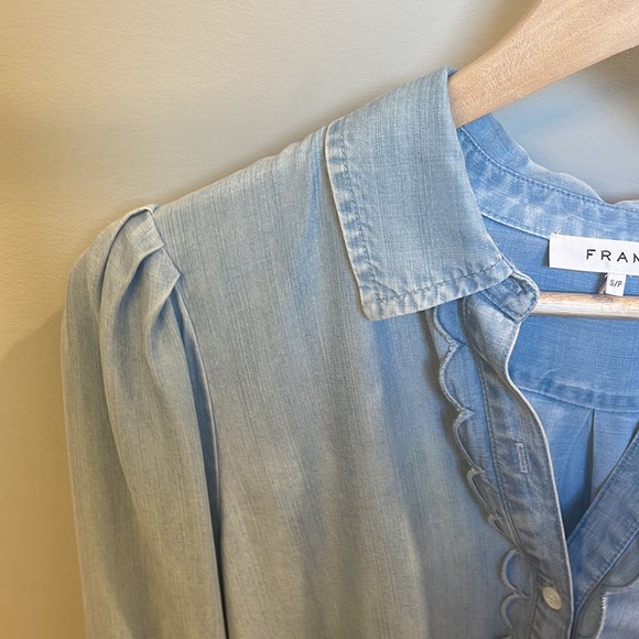 Frame chambray button up - Picture 5 of 6